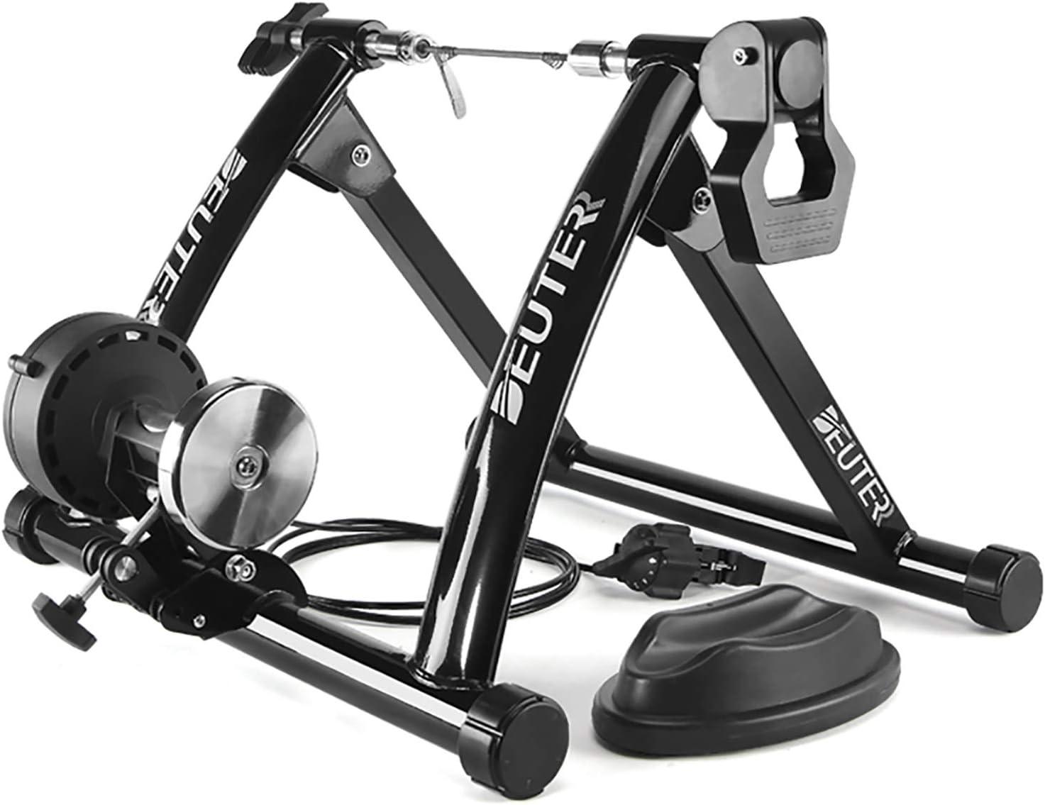 Bike Trainer for Indoor Exercise Riding with Adjustable Resistance