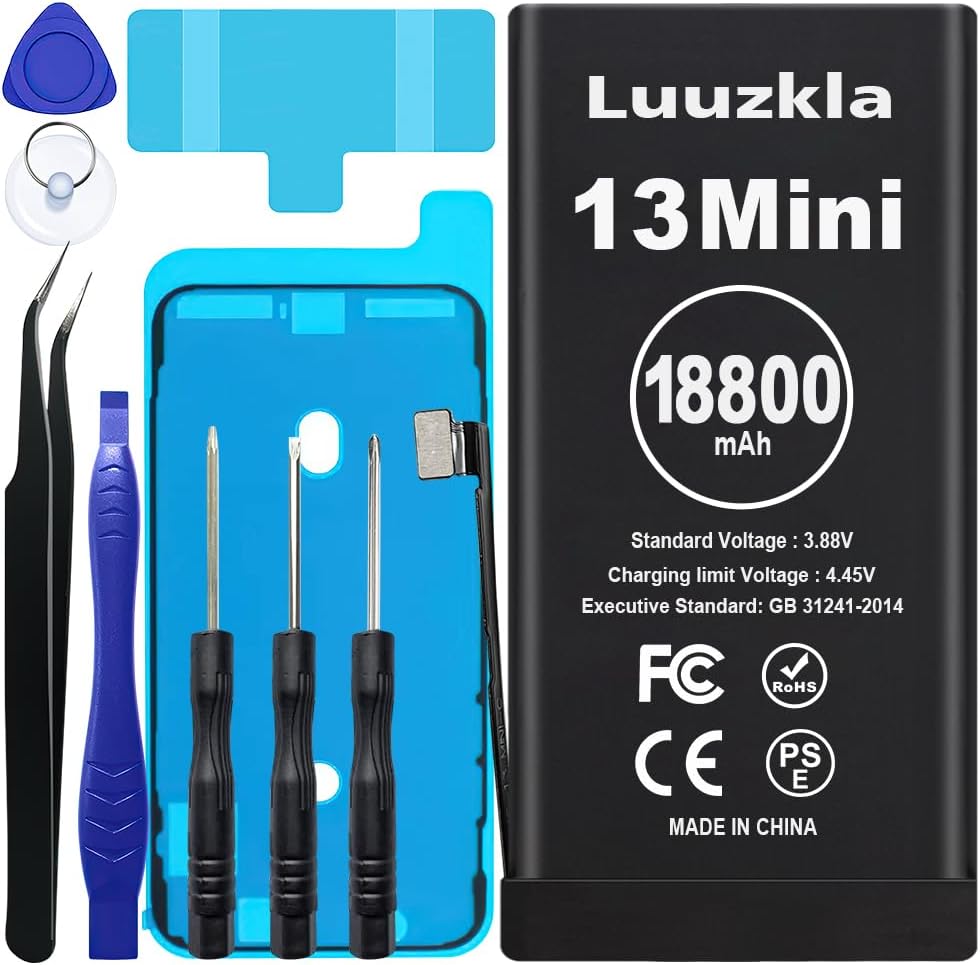 18800mAh Super Capacity Battery Compatible with iPhone 13 Mini