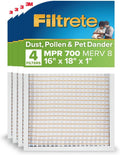 Filtrete 16x18x1 AC Furnace Air Filter 4-Pack - MPR 700