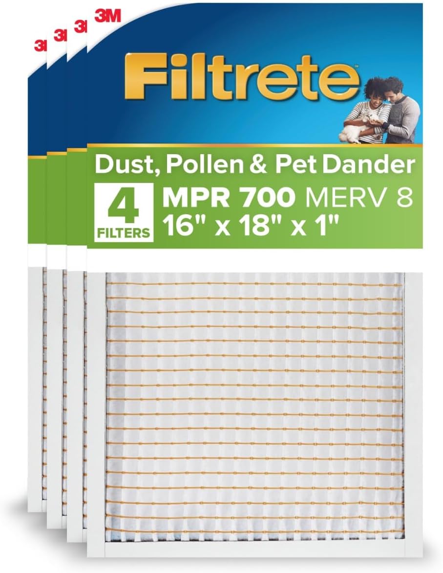 Filtrete 16x18x1 Air Filter MERV 8 for Cleaner Home Air