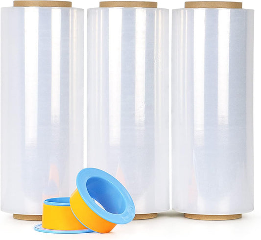 BOMEI PACK Clear Stretch Wrap for Moving and Packing Needs