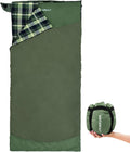Backpacking Flannel Sleeping Bag for Adults - Lightweight Summer