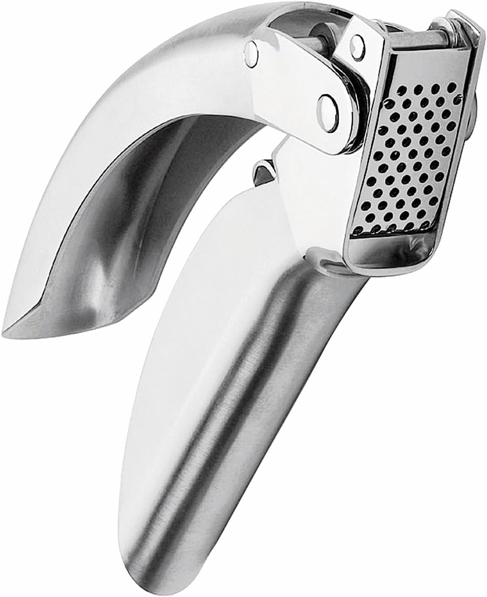 Kuhn Rikon Epicurean Garlic Press for Effortless Garlic Crushing