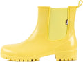 Short rain boots for women - Waterproof Chelsea ankle rain shoes