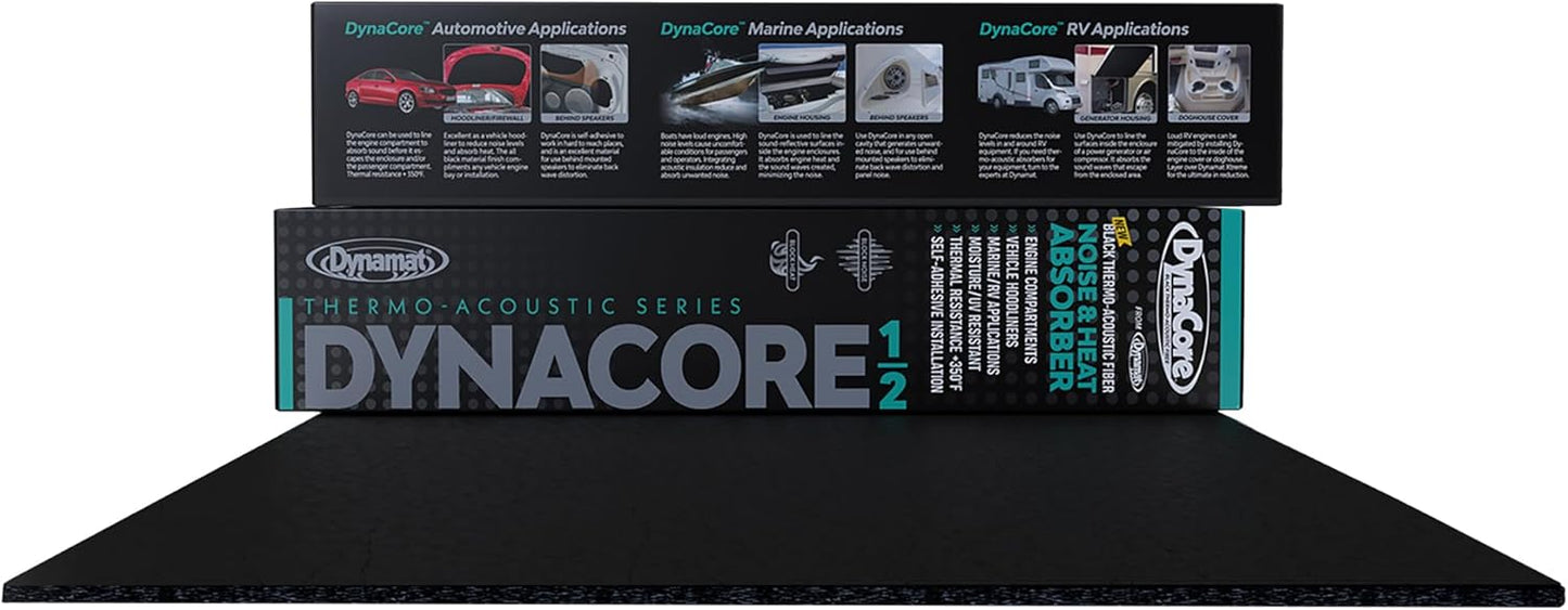 DynaCore 12 Thick Lightweight Thermo-Acoustic Insulating Fiber