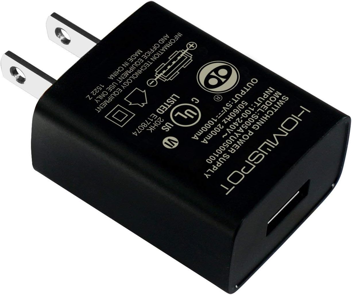 Ultra-Fast USB Wall Charger by HomeSpot
