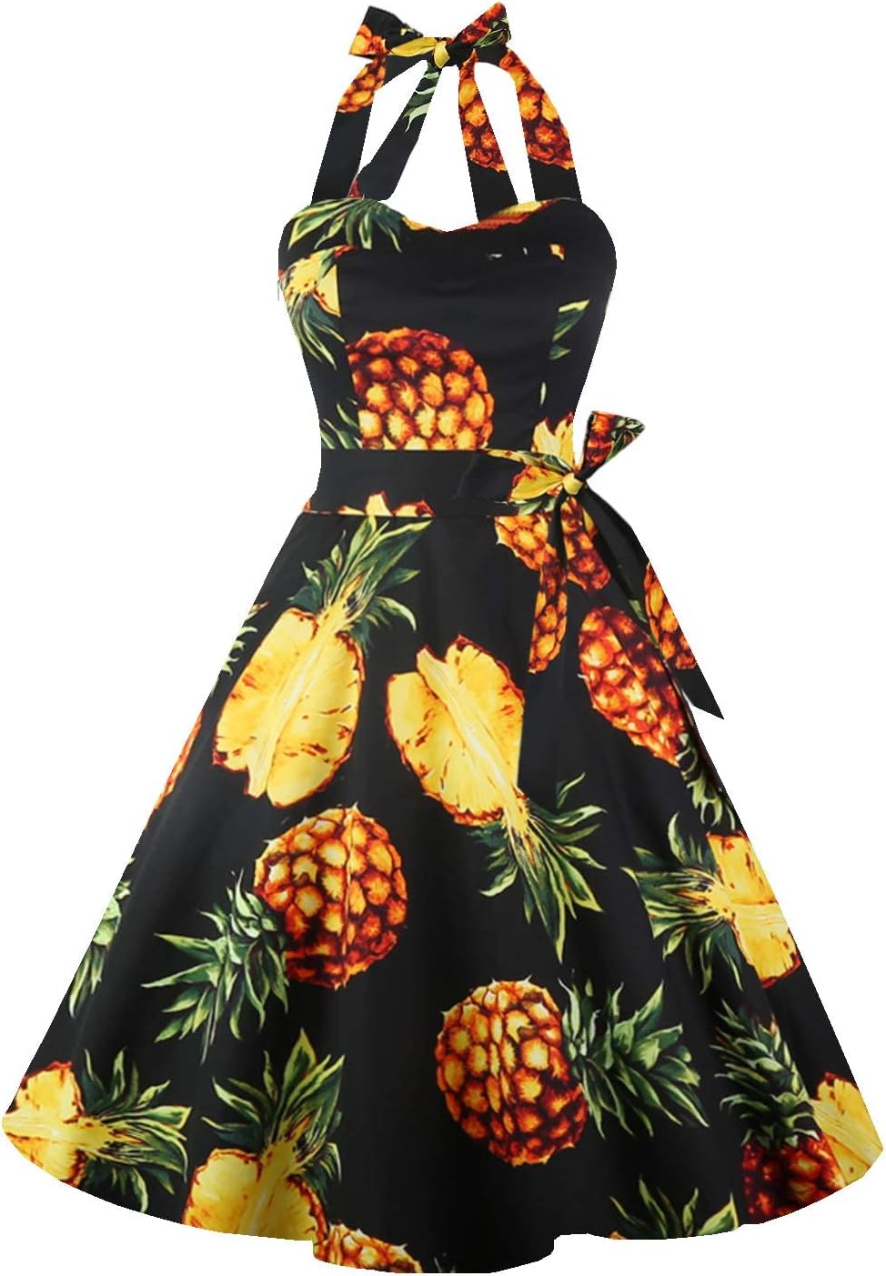 Topdress Women's Vintage Polka Audrey Dress for Retro Style