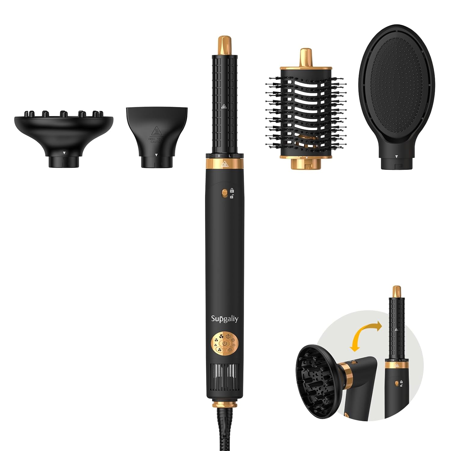 5-in-1 Power Styler with 110,000 RPM Speed
