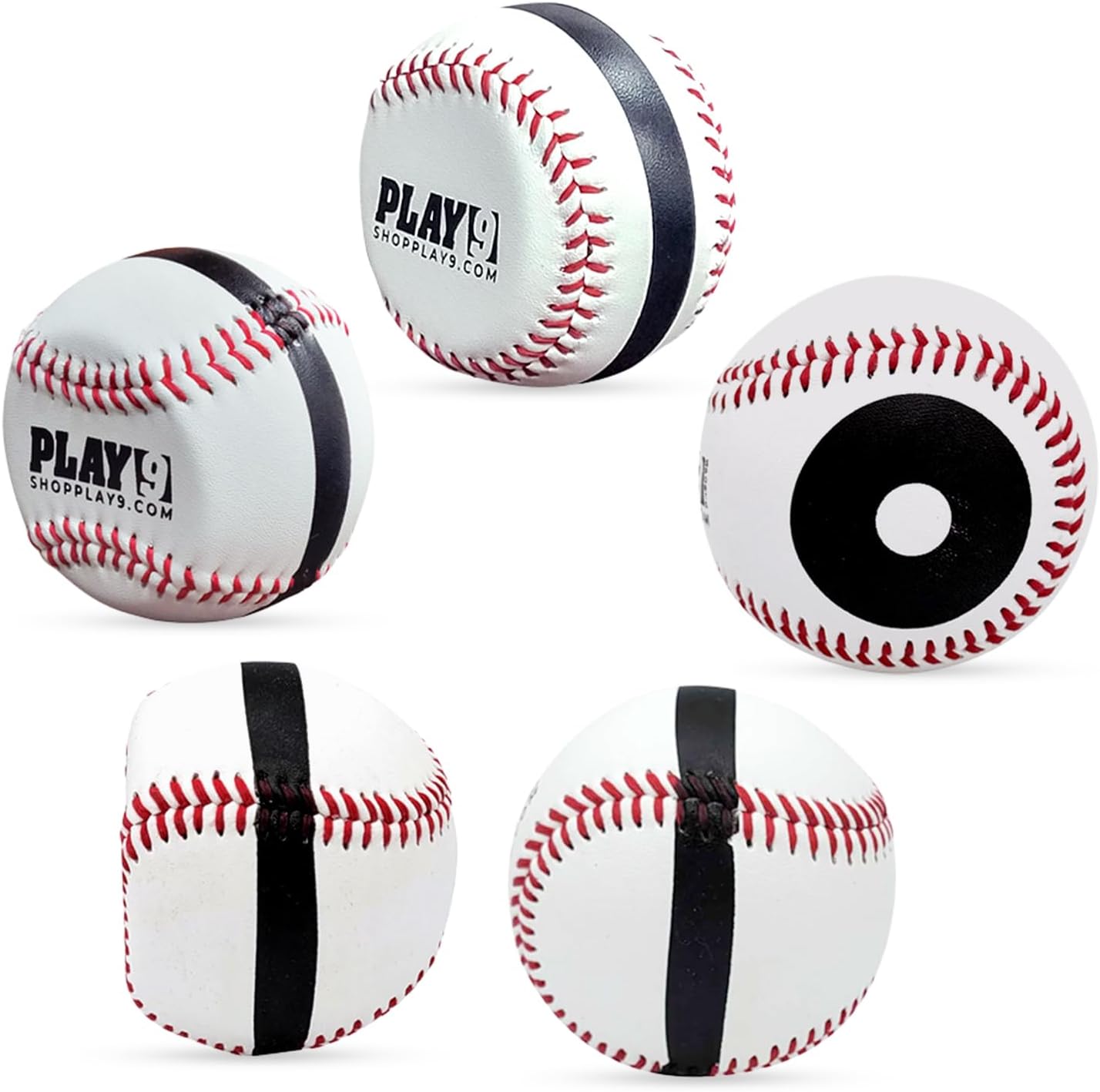 SHOP PLAY 9 Spin Trainer - Genuine Leather Baseball Training Aids