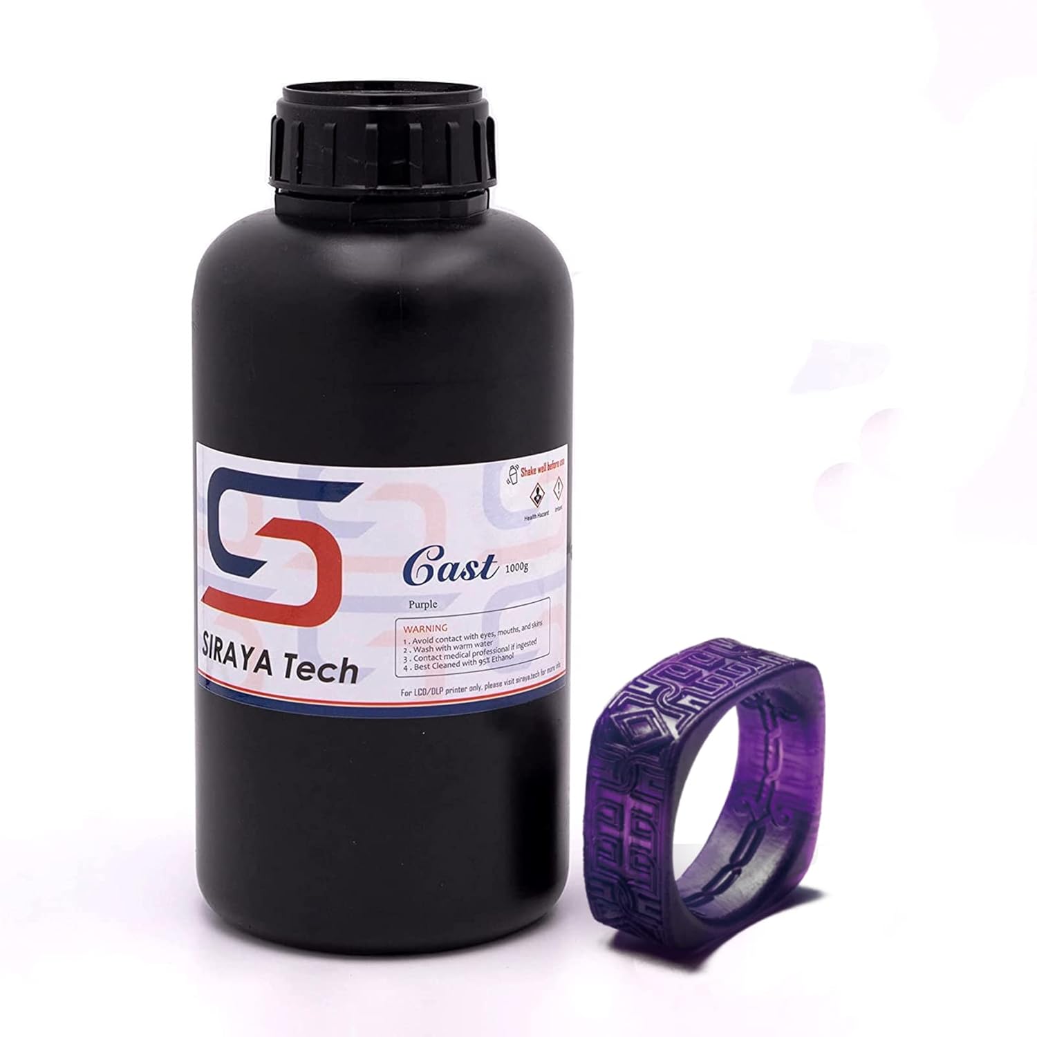 Siraya Tech Cast 3D Printer Resin for High Resolution Prints