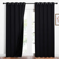 High-End Thermal Blackout Curtains 84 in Long - Real Light Blocking