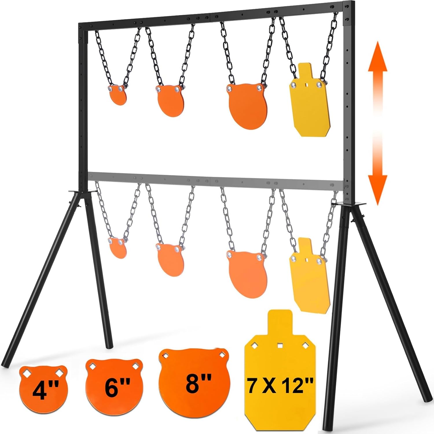 GADFISH Steel Target Stand for AR500 Shooting Target System