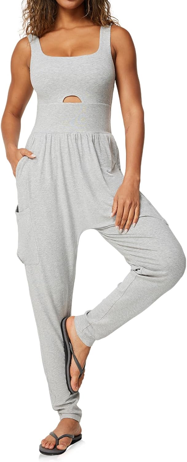 Casei Jumpsuits for Women: Casual Summer Rompers with Pockets