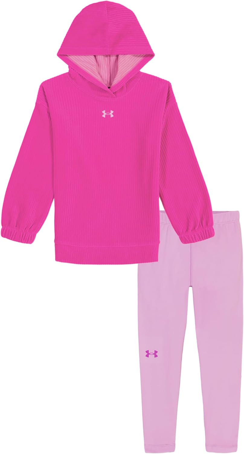 Under Armour Baby Girls Ua Terrazzo Leopard Heart Set for Play