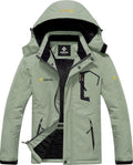 Men's Mountain Waterproof Ski Snow Jacket - Warm, Windproof Protection