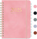 2025 Planner Weekly and Monthly A5 Planner - Portable Pink
