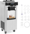 ROVSUN Commercial Soft Serve Ice Cream Maker - Fast 3-Flavor Output