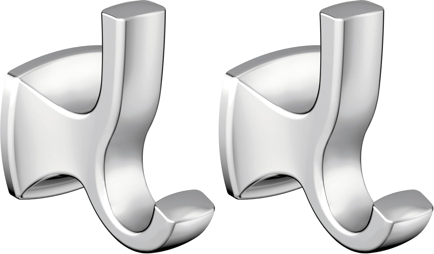 Moen Voss Double Robe Hook in Chrome - Stylish and Durable