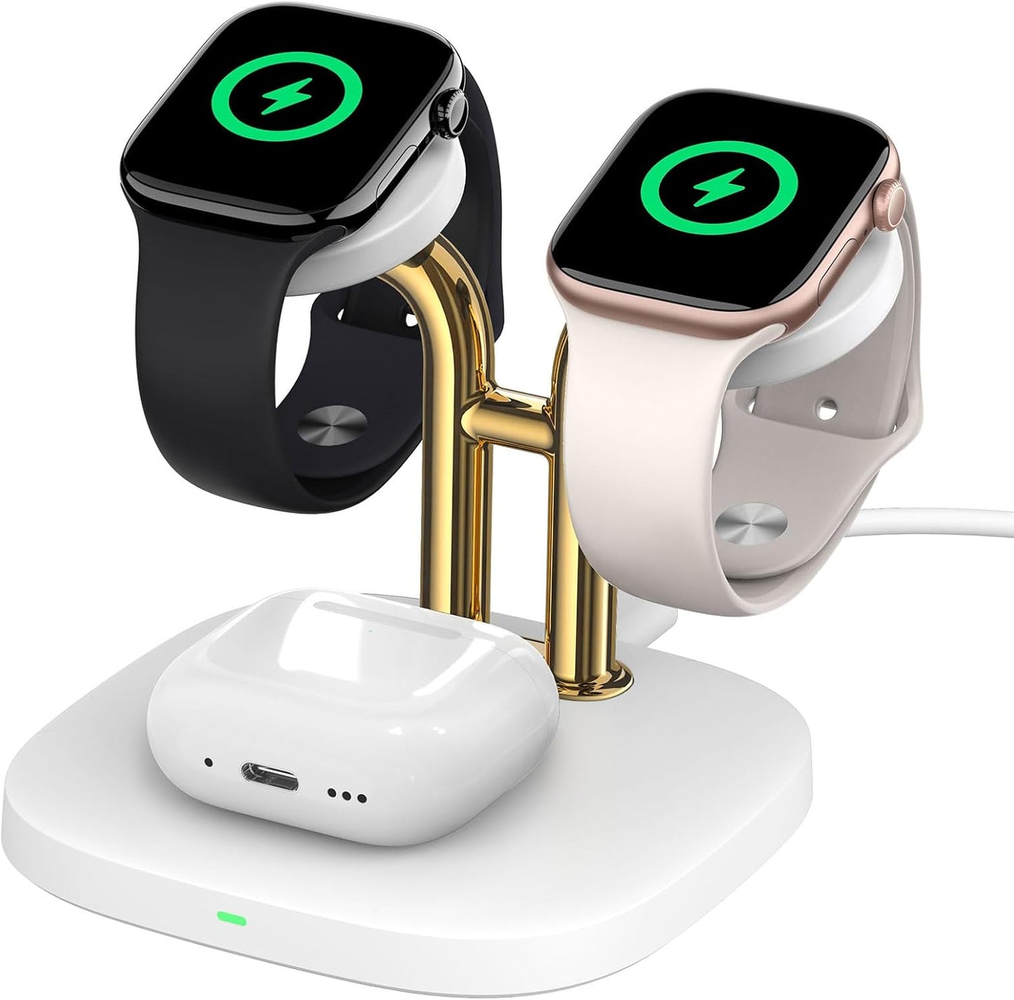 Dual Watch Charger with Fast Charging for Apple Watch Ultra 2/10/9/8