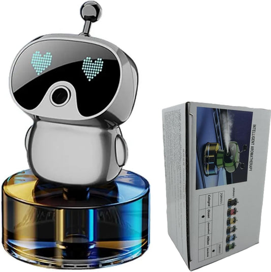 Smart AI Robot Car Air Freshener - Long-Lasting Fragrance