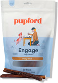 Pupford Thick Bully Sticks for Dogs & Puppies - 20 Count