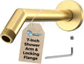HammerHead Showers 7 Inch All Metal Shower Arm and Flange
