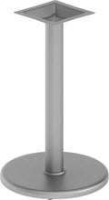 18 in Round Restaurant Table Base - Heavy-Duty Silver
