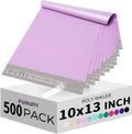 Poly Mailers 10x13 Inch 500pc Purple - Durable, Self Seal Shipping
