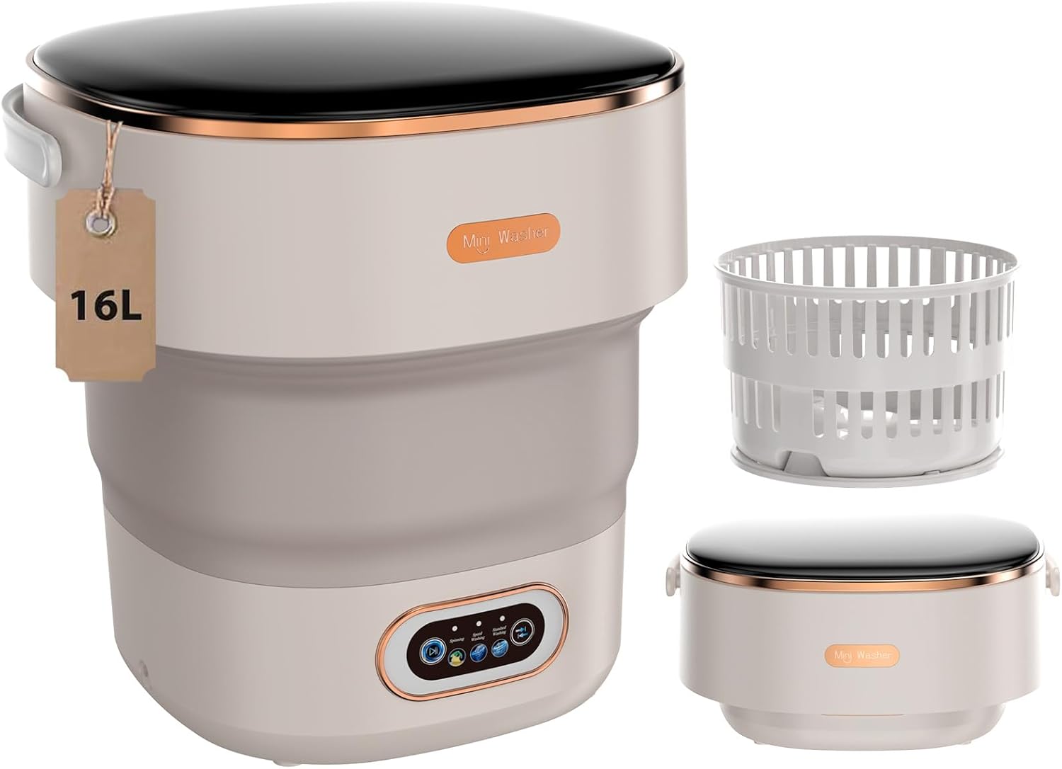 Portable Washing Machine for Small Clothes and Baby Items
