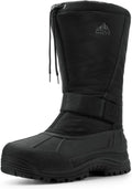 Men's Waterproof Winter Snow Boots Insulated Fur Liner - Warm, Durable