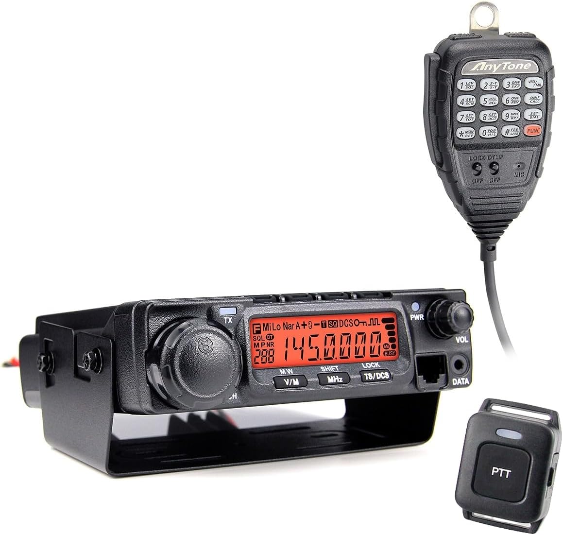 AnyTone AT-588Max VHF Mobile Ham Radio for Clear Communication