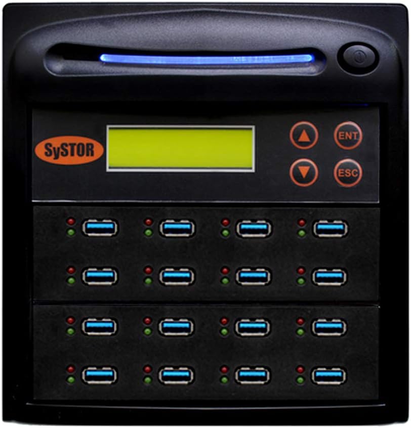1 to 15 USB 3.0 Duplicator & Sanitizer for Fast Copying