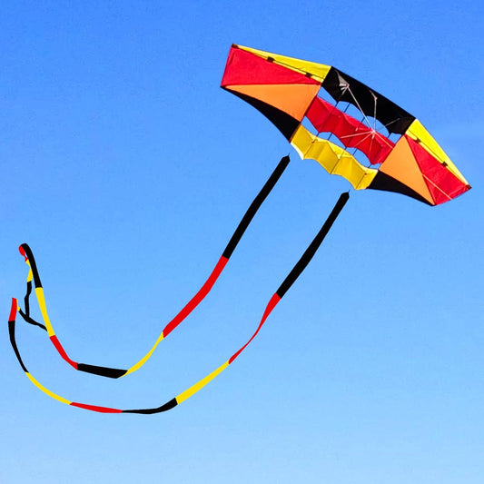 Large Beach Kites for Adults with Long Tails and Easy Launch
