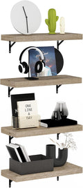 Furinno Tanna 22-In Floating Display Shelves - Space Saving Set