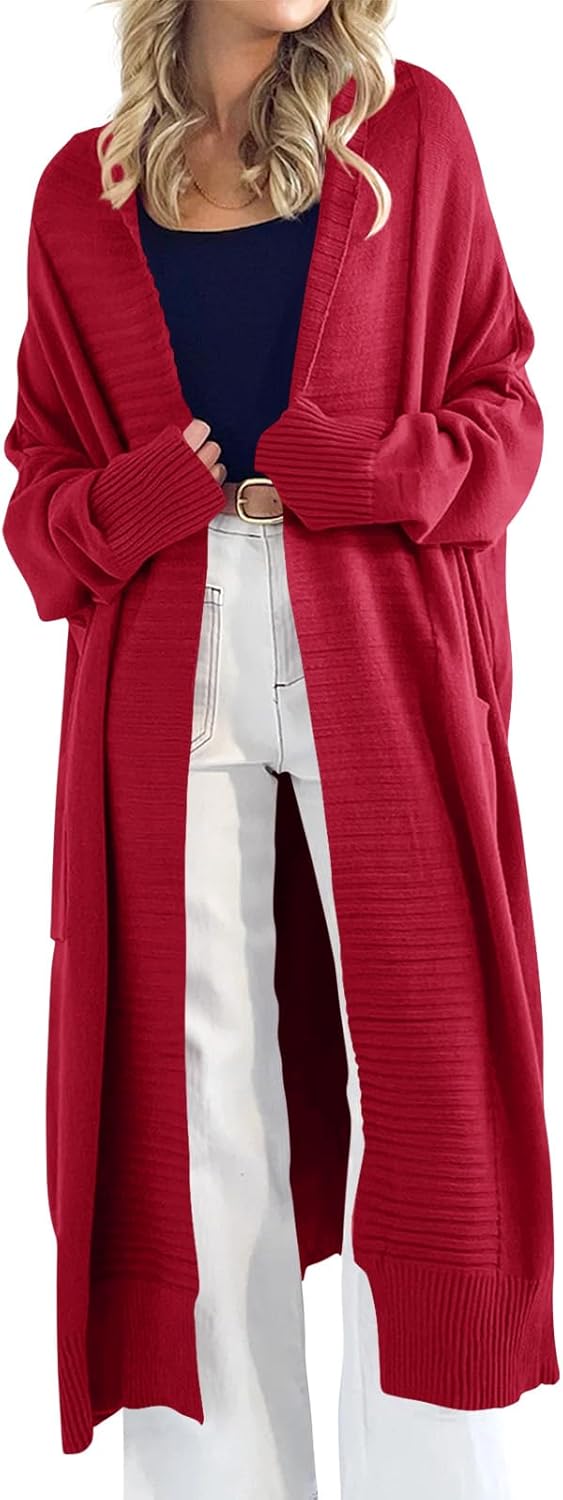 Danedvi Womens Long Cardigan Sweaters for Cozy Fall Style