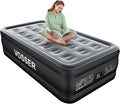 Air Mattress Twin with Built in Pump - 18in Raised Inflatable Bed