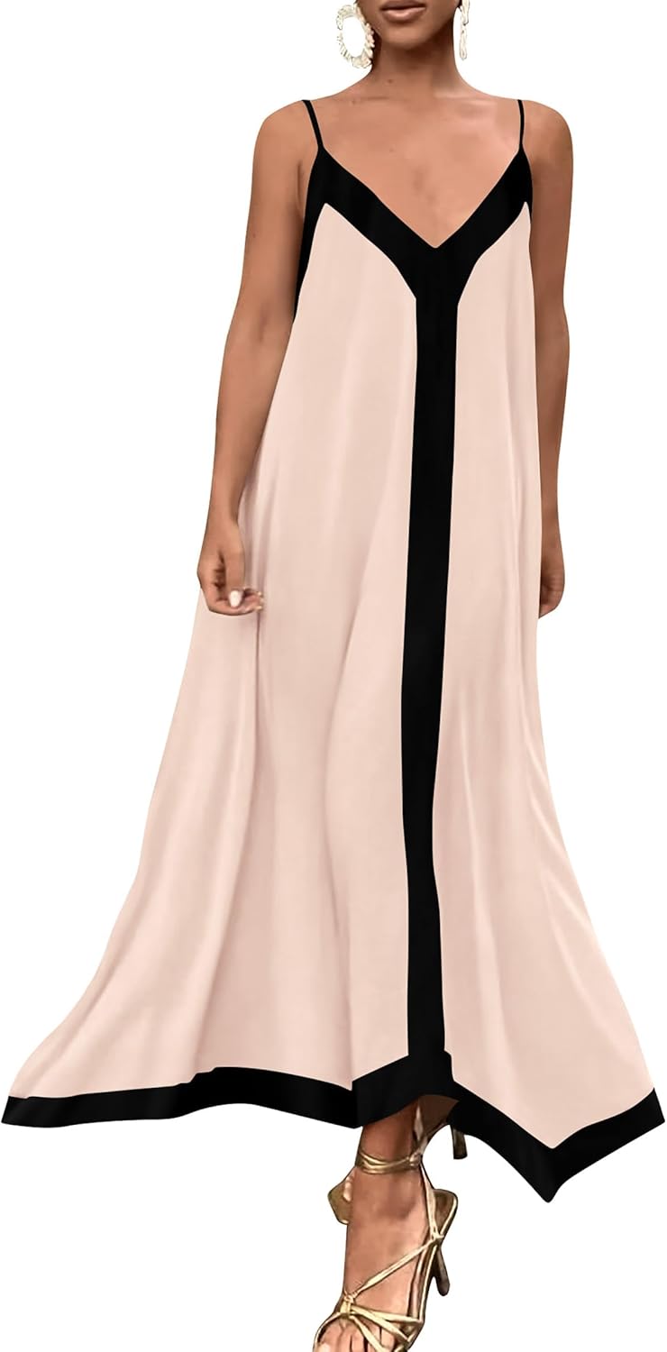 PRETTYGARDEN Women's Summer Maxi Dress for Elegant Holidays
