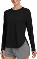 Women's Sun Shirt UPF 50+ Long Sleeve Workout Top - Quick Dry
