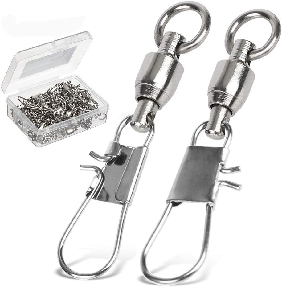Interlock Snap Ball Bearing Fishing Swivels