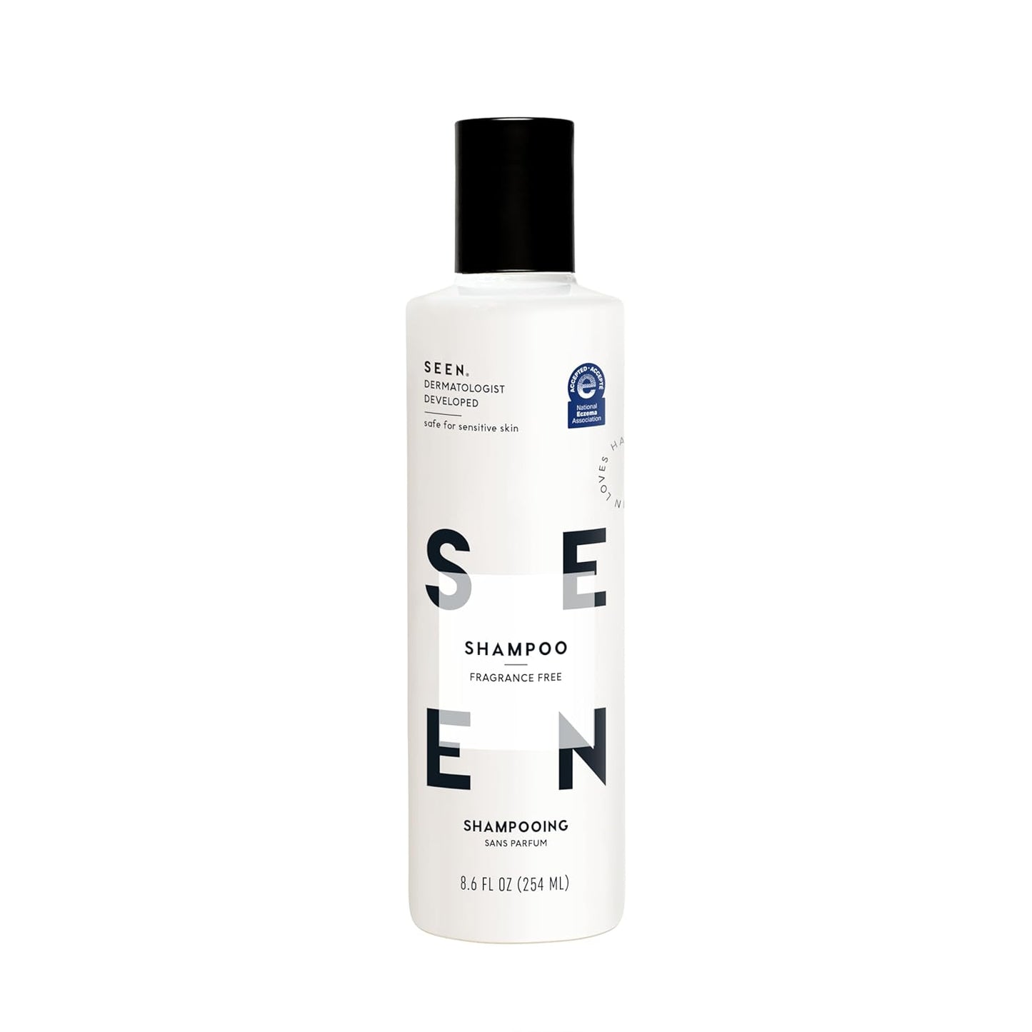 SEEN Fragrance-Free Shampoo - Dermatologist-Developed