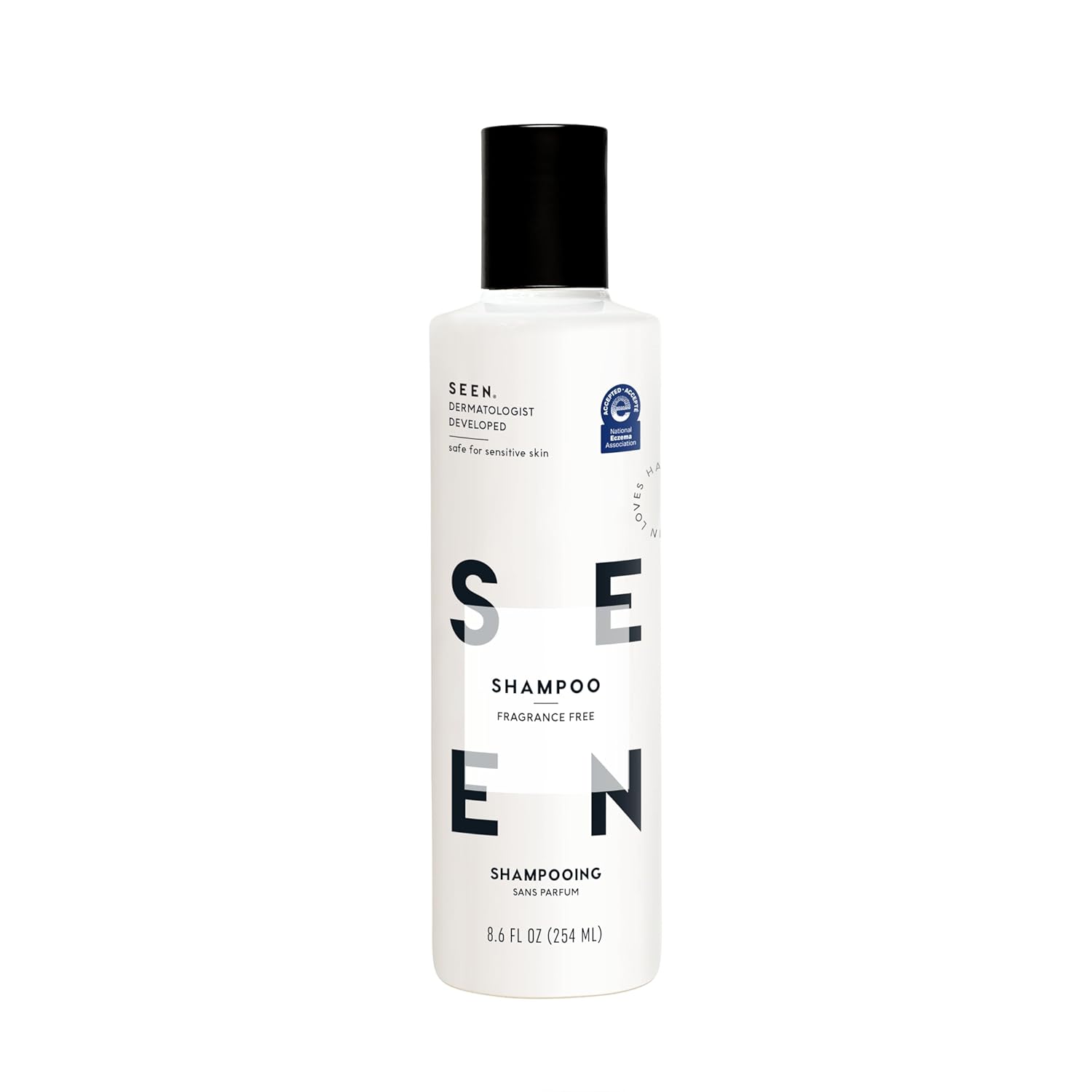 SEEN Fragrance-Free Shampoo - Dermatologist-Developed