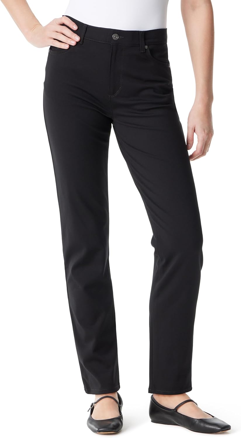 Gloria Vanderbilt Women's Amanda Ponte High Rise Knit Pant Review