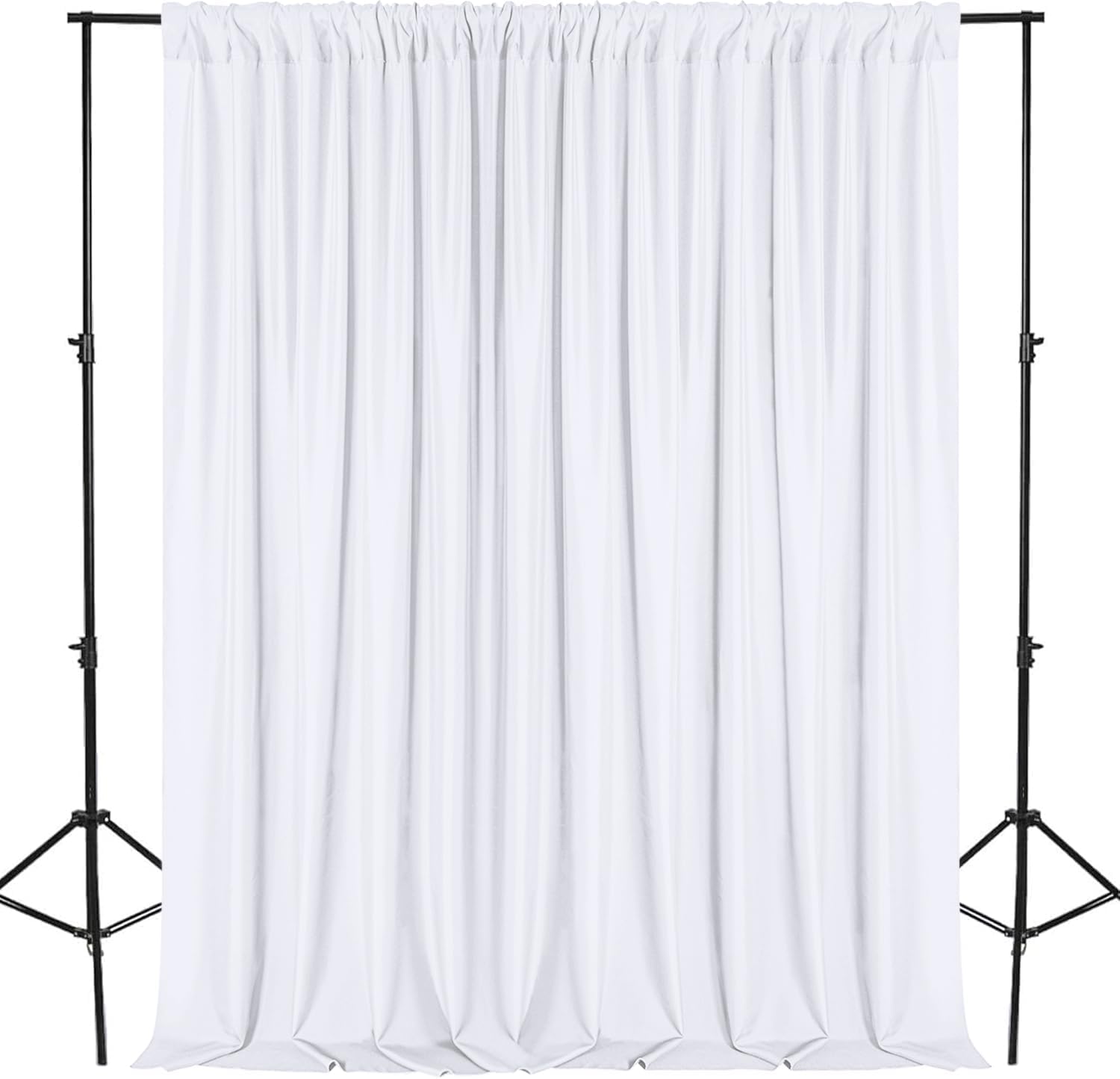 Premium DWCN White Backdrop Curtains - Perfect for Events!