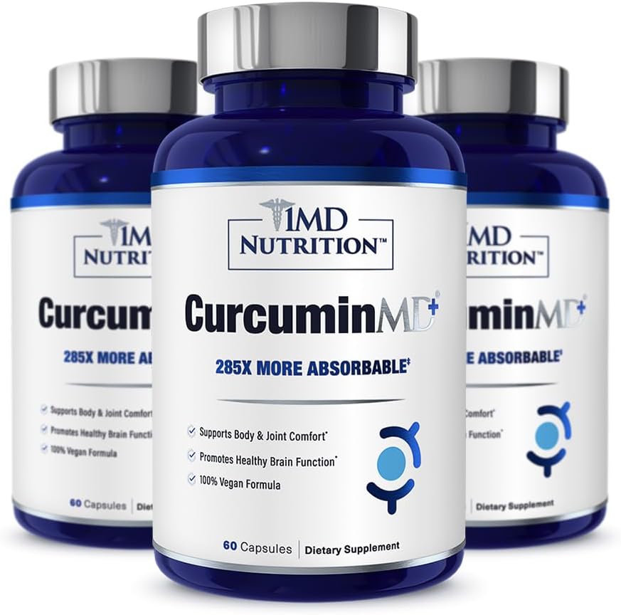 CurcuminMD Plus - Turmeric Curcumin for Joint Health Support