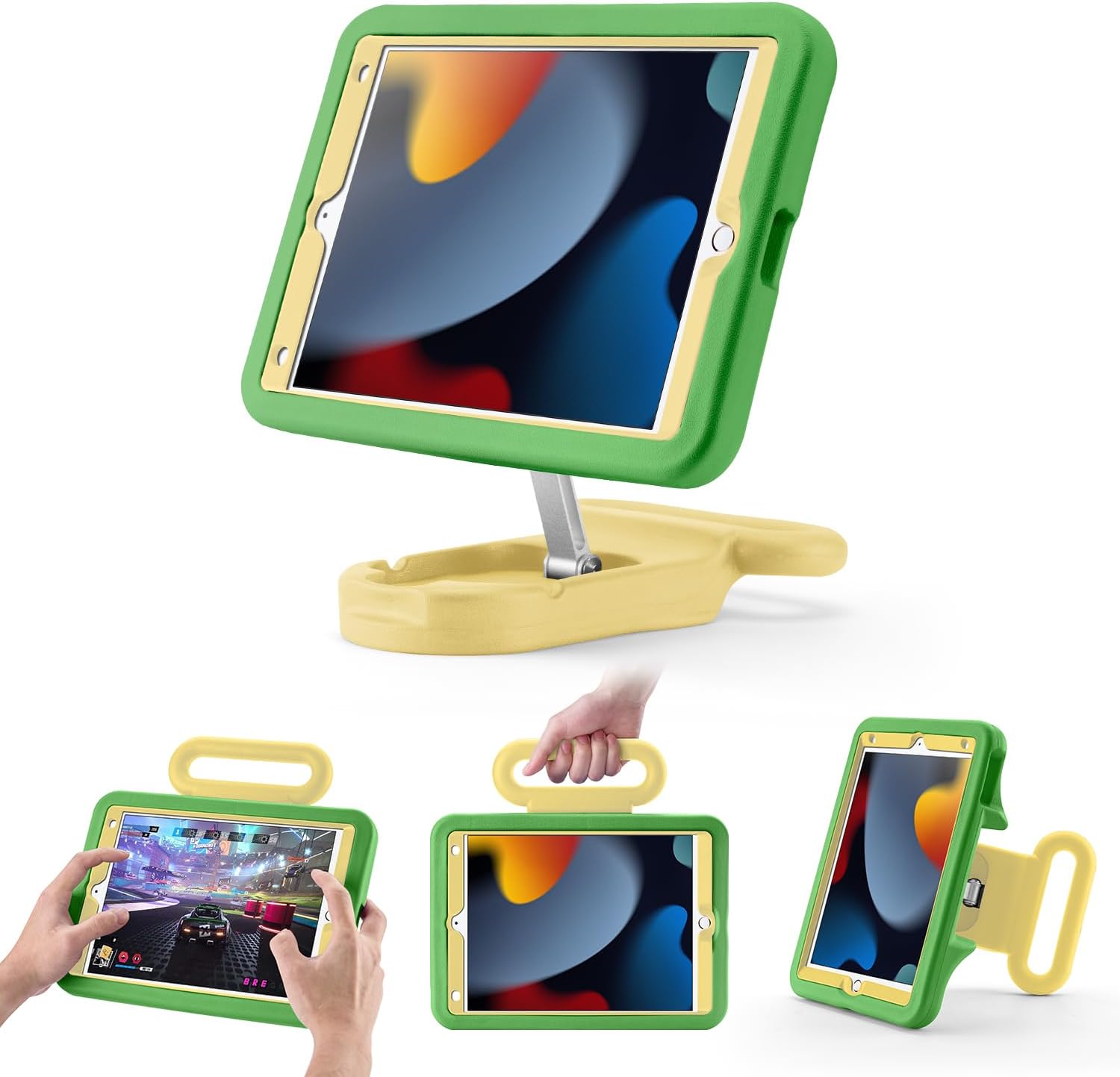 Kids Case for iPad 10.2 inch - Protective Cover with Stand