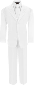 Formal Boy Suit from Baby to Teen - Tailored 5-Piece Occasion Set