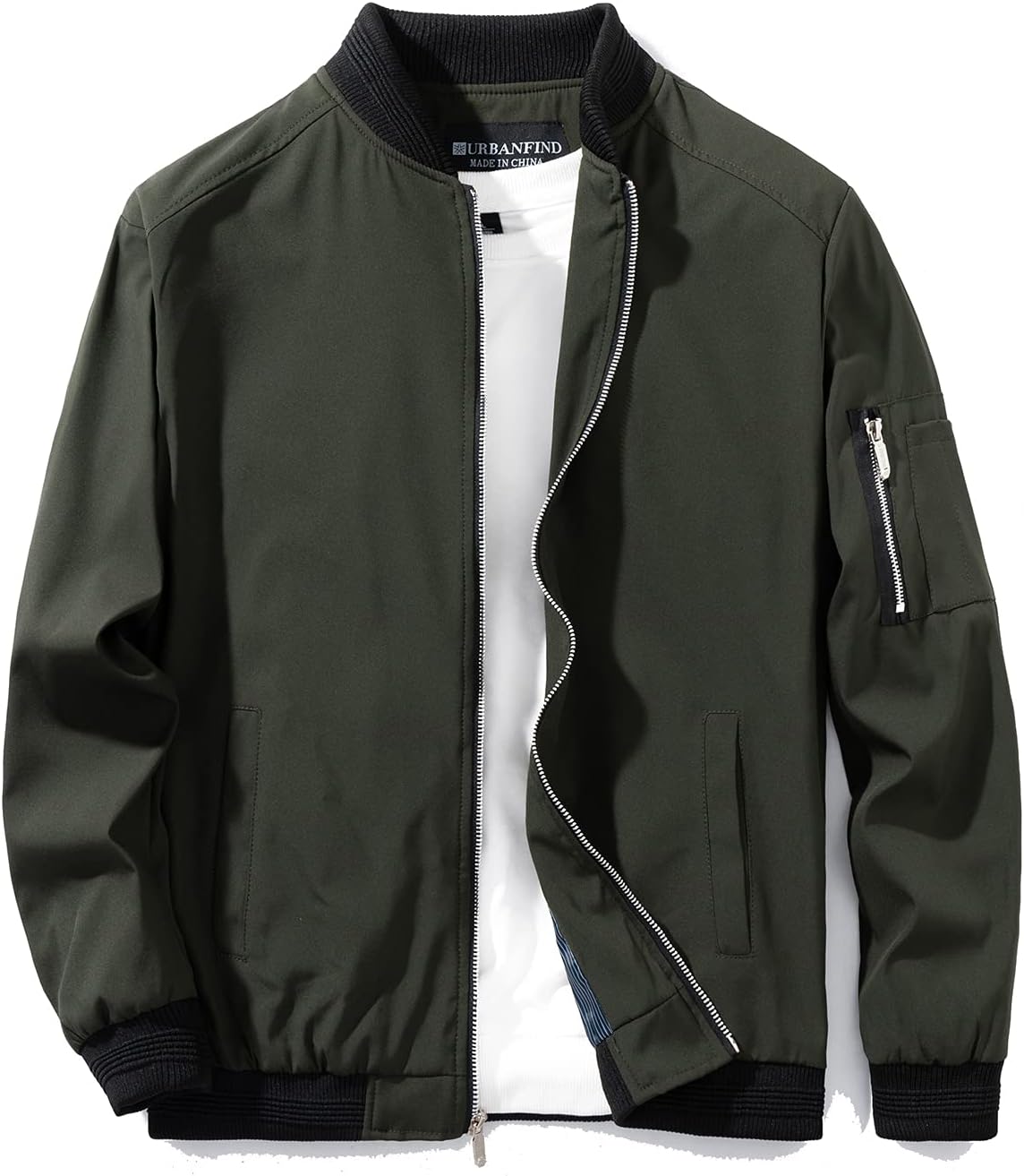 URBANFIND Men's Slim Fit Lightweight Sportswear Jacket Review