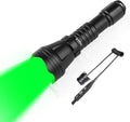 KL52 Green Light Scope Mount Flashlight - Night Hunting Spotlight