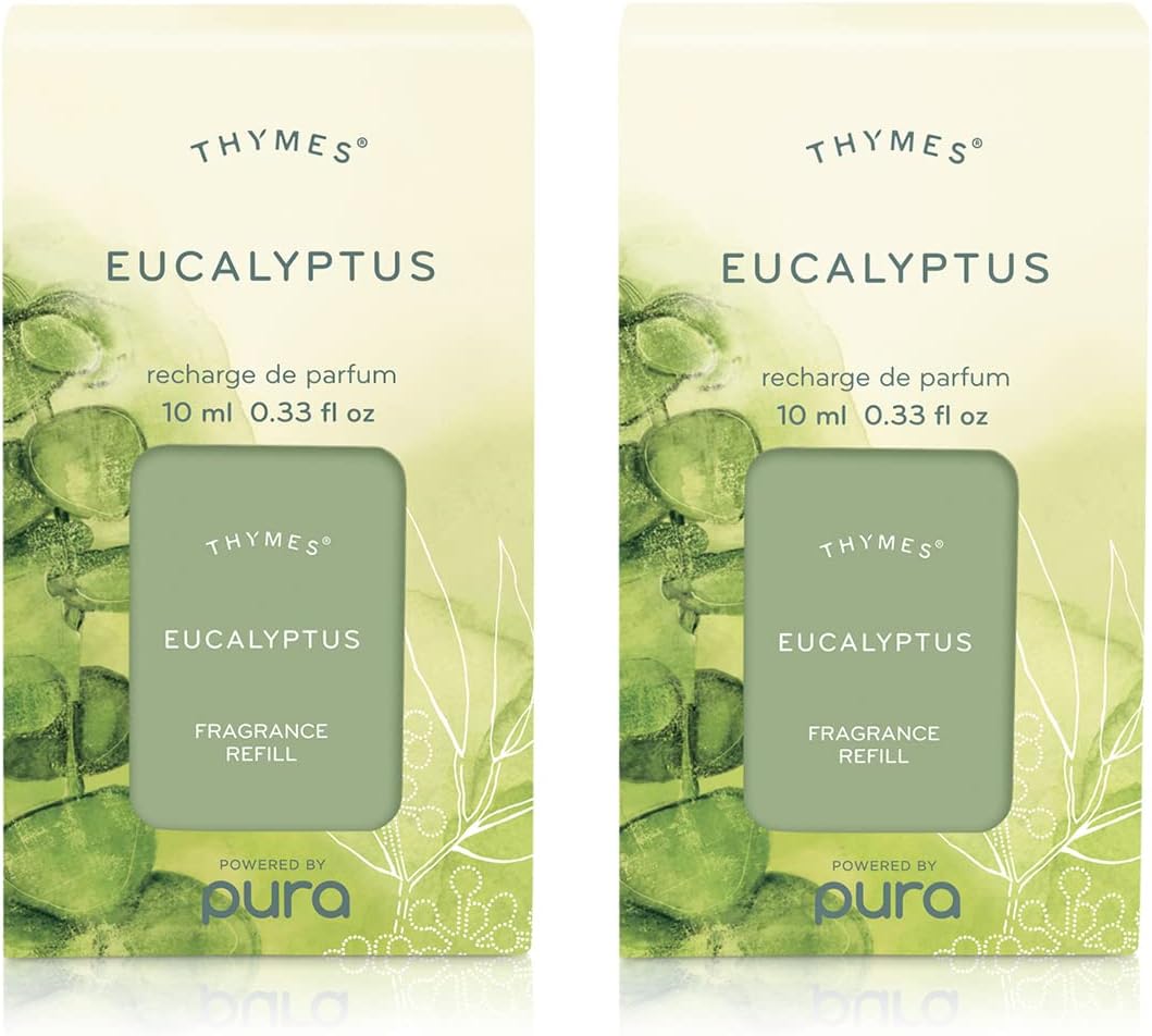Thymes Eucalyptus Pura Smart Home Diffuser Refills - 2 Pack