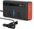 300W Car Power Inverter DC 12V to 110V AC - Dual AC and Fast USB
